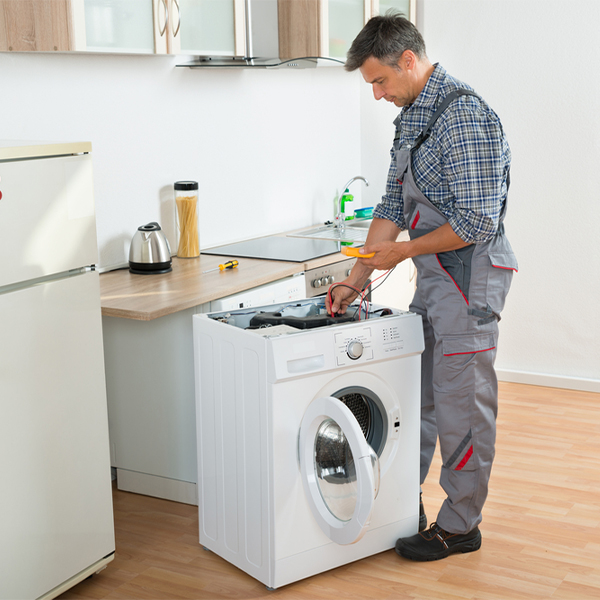 can you walk me through the steps of troubleshooting my washer issue in Mount Pleasant Utah